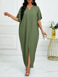 Robe caftan - Vert menthe
