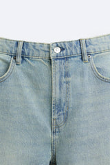 Short en Jean - Noir
