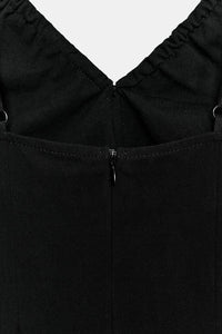 ROBE MI-LONGUE CINTREE FANTAISIE