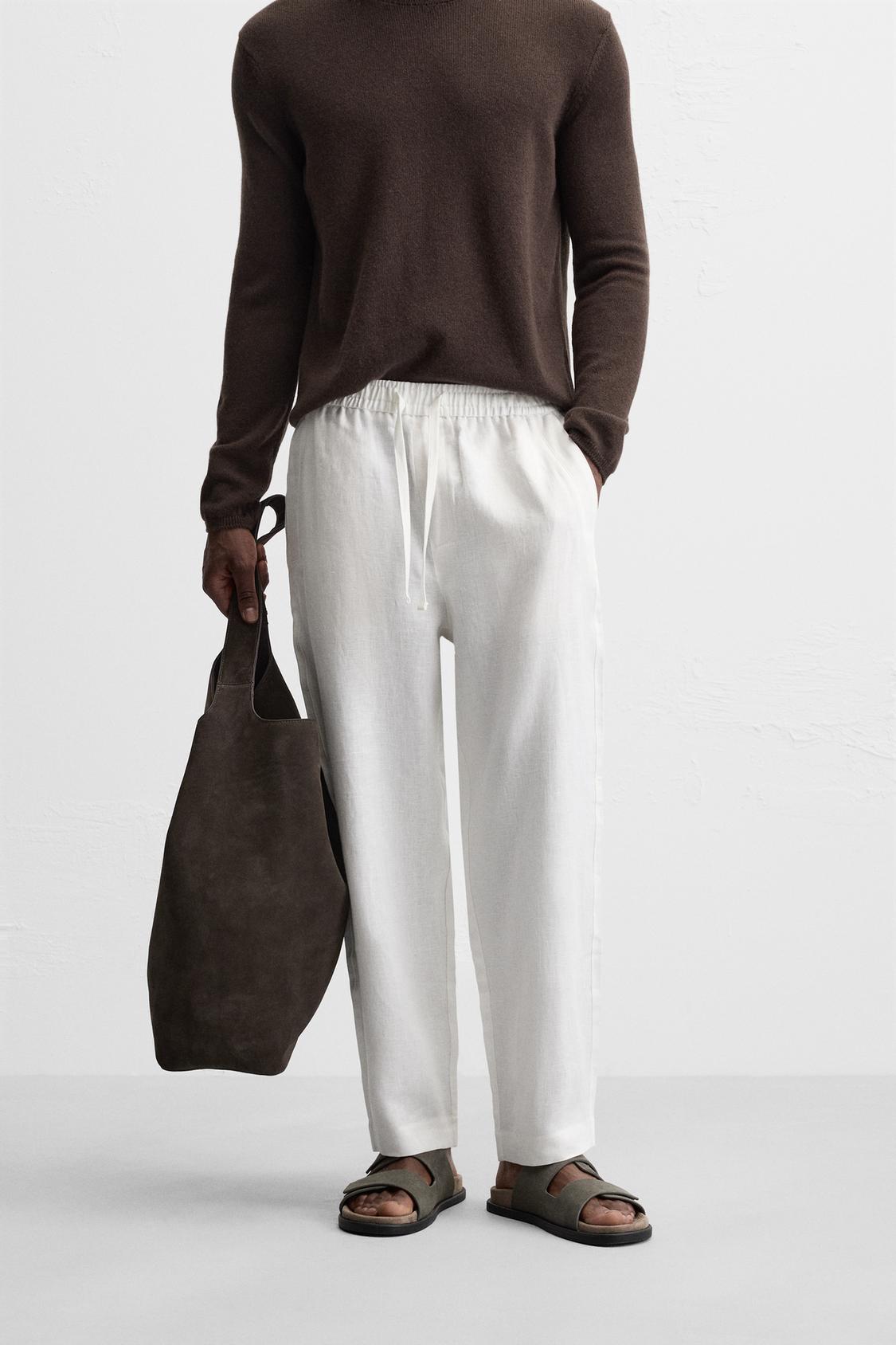 PANTALON 100% LIN
