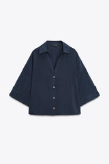 CHEMISE MANCHES COURTES LARGES
