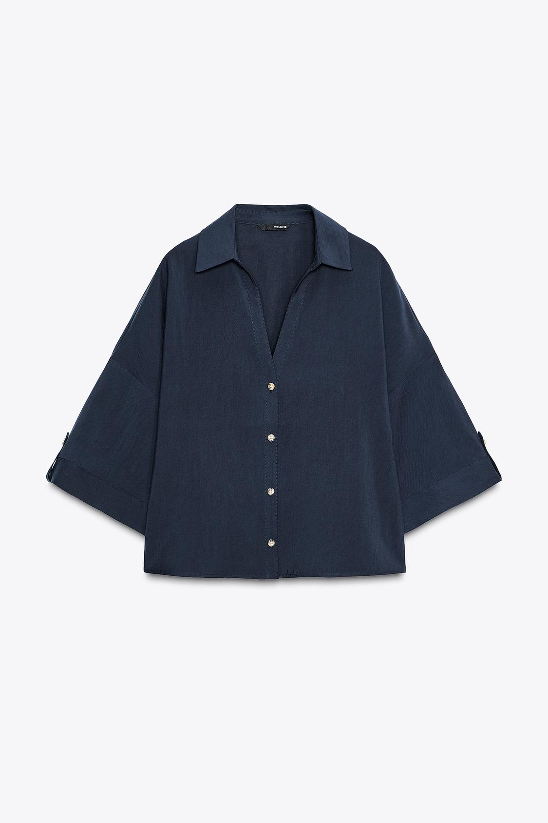 CHEMISE MANCHES COURTES LARGES