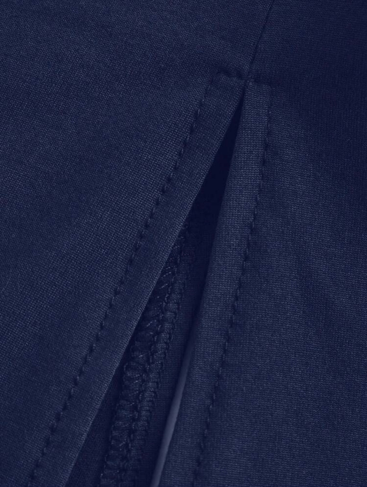 T-shirt Casual à Manches longues- Bleu marine