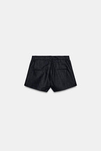 SHORT EN JEAN À PINCES ZW COLLECTION