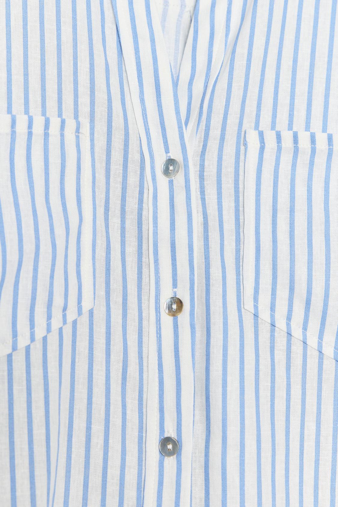 CHEMISE COURTE EN LIN