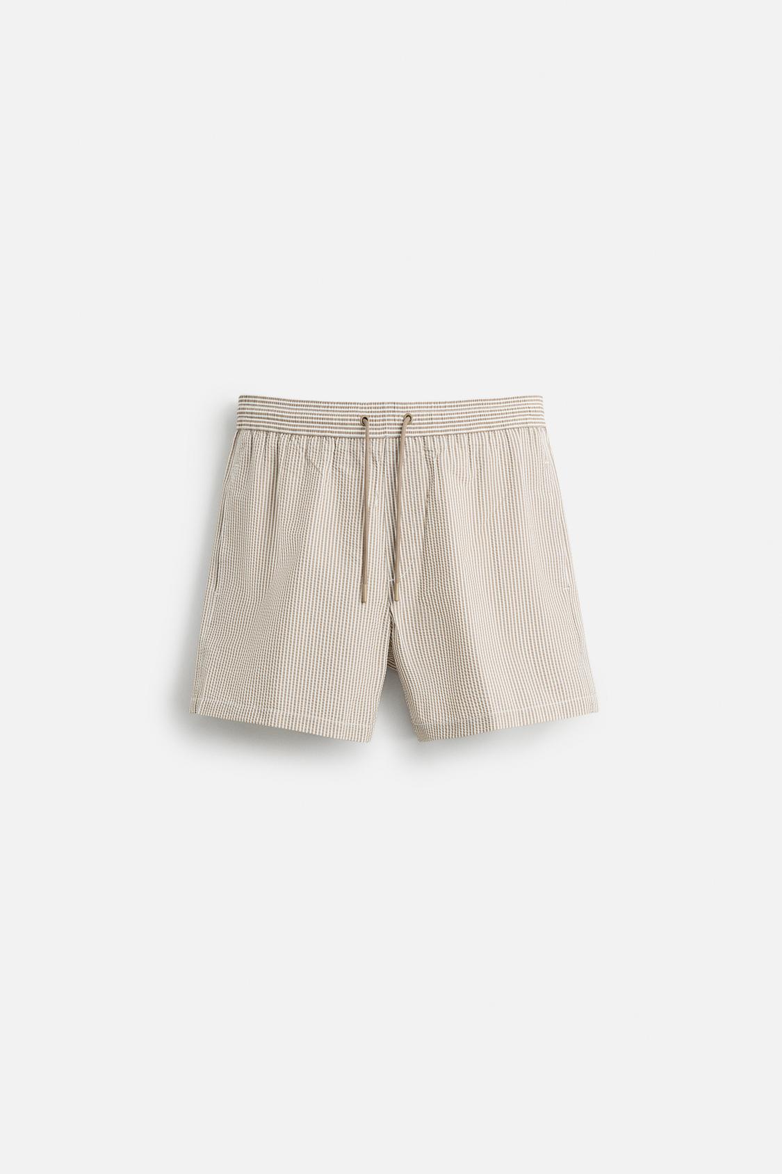 MAILLOT DE BAIN COURT SEERSUCKER