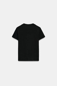 T-SHIRT EN COTON FLAMME