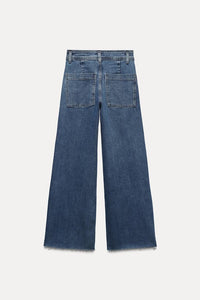 Jean collection zw marine droit a taille haute - Noir