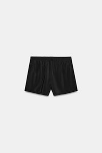 SHORT FLUIDE ÉLASTIQUE BOUTONS