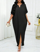 Robe caftan - Noir