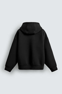 SWEAT À CAPUCHE EFFET NEOPRÈNE