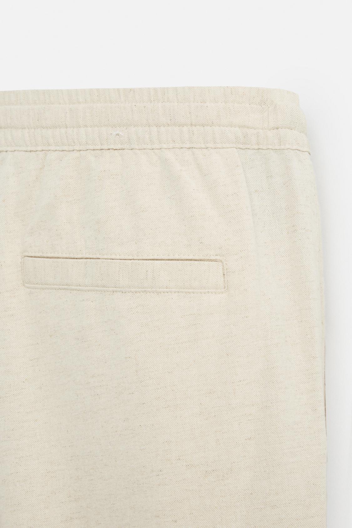 PANTALON RELAXED FIT COTON - LIN