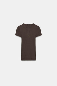T-SHIRT CÔTELÉ