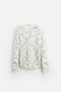 Pull en jacquar irrégulier