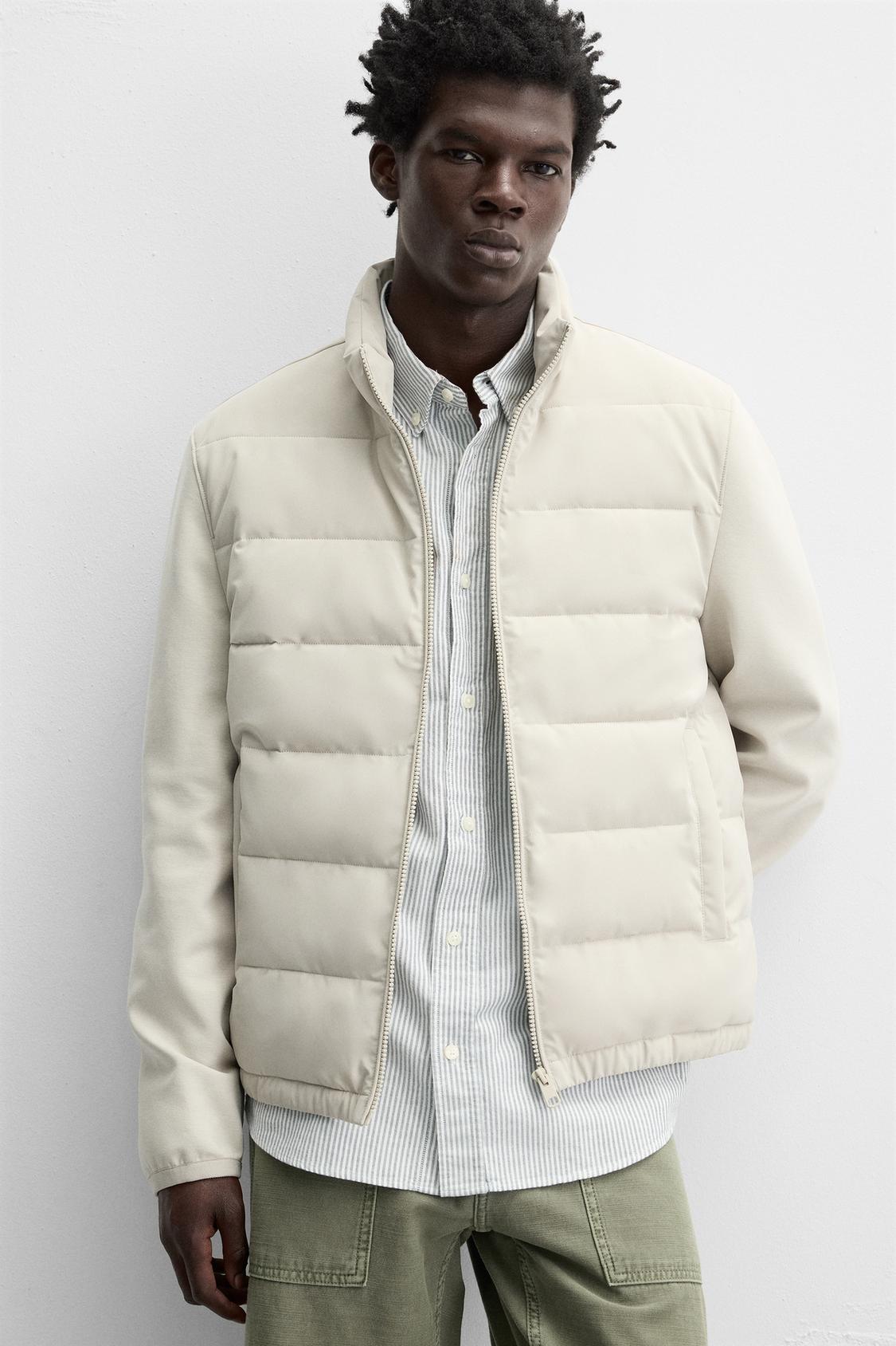 VESTE MATELASSÉE COMBINÉE