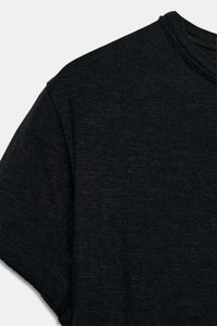 T-SHIRT COTON MANCHES COURTES