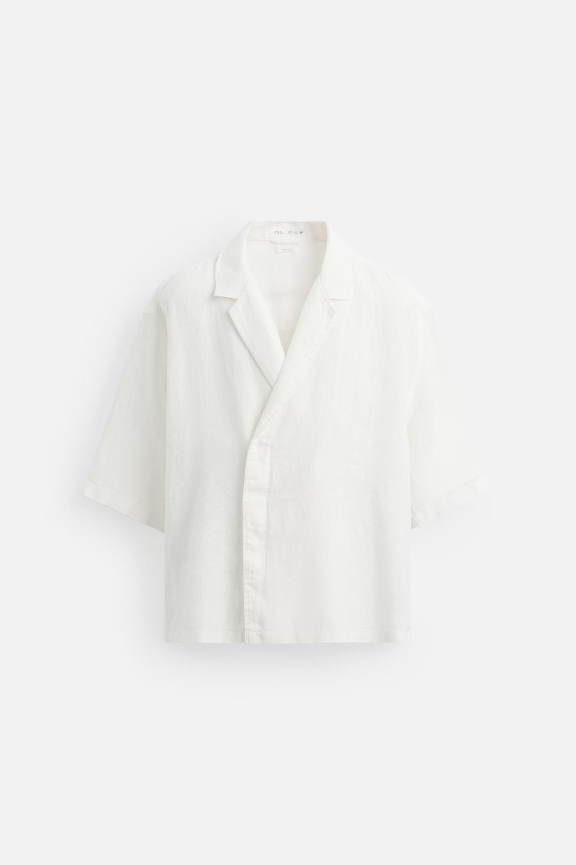 CHEMISE KIMONO 100 % LIN