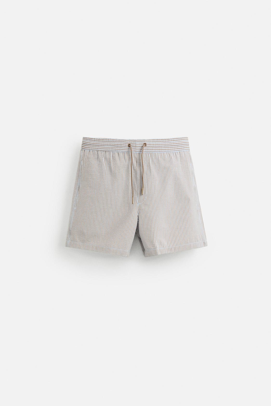 MAILLOT DE BAIN COURT SEERSUCKER