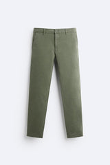 Pantalon chino coupe moulante - Beige