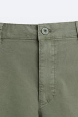 Pantalon chino coupe moulante - Beige