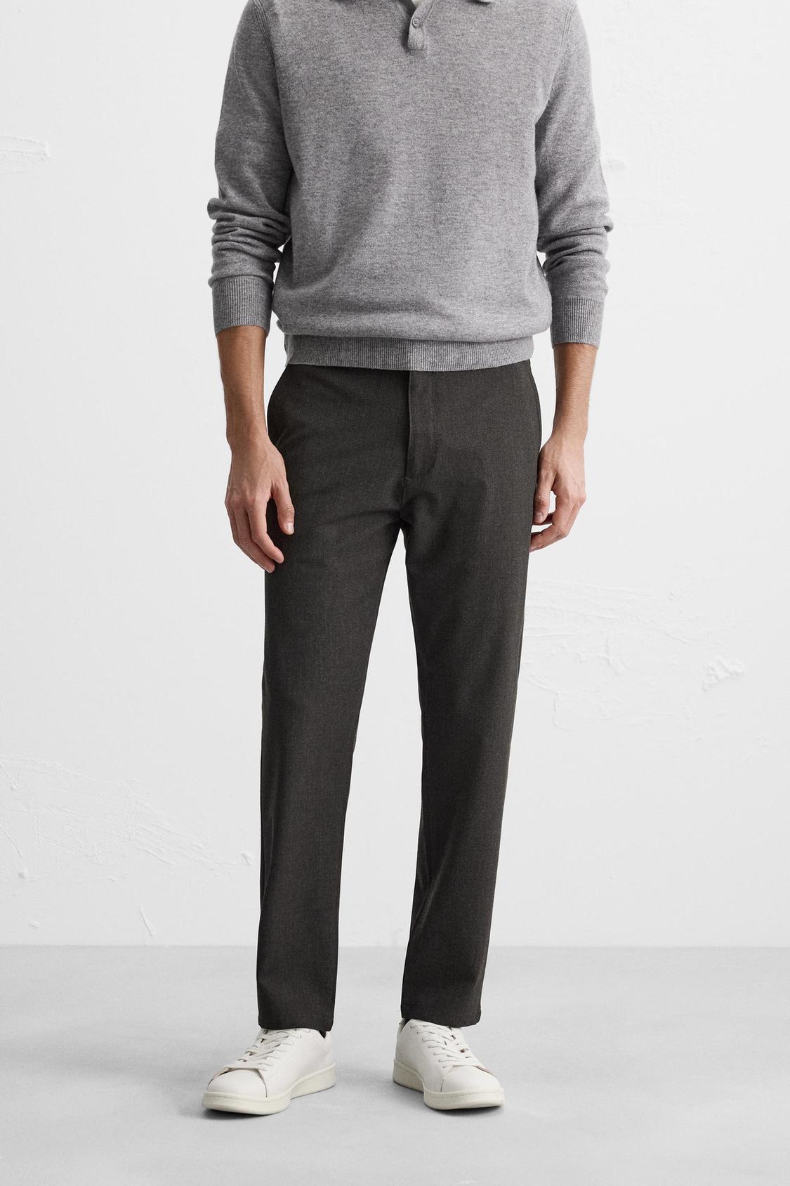 PANTALON À TEXTURE CONFORT