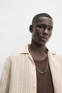 CHEMISE JACQUARD GÉOMÉTRIQUE