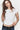 T-SHIRT CÔTELÉ MANCHES COURTES BRODÉ