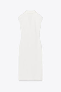 ROBE CHEMISE PIQUÉE