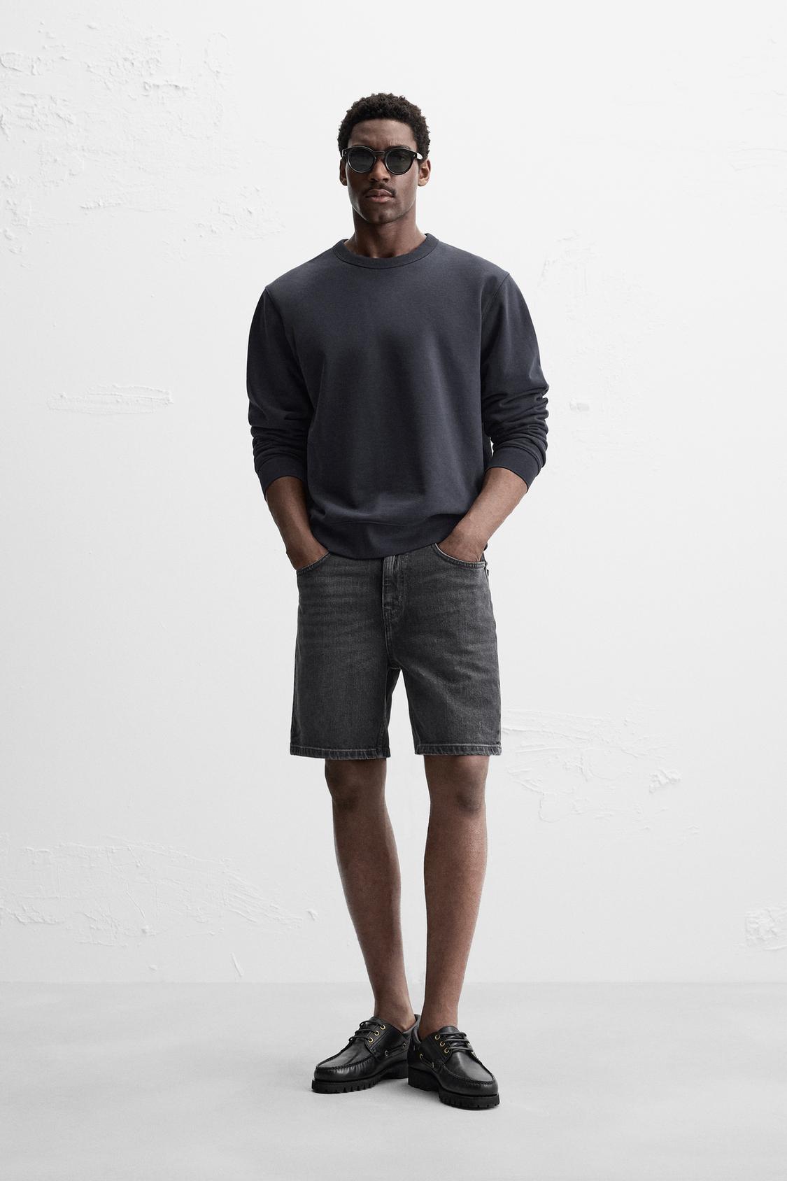 SHORT EN DENIM COUPE CLASSIQUE
