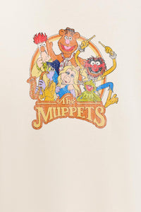 T-SHIRT THE MUPPETS DISNEY MANCHES COURTES