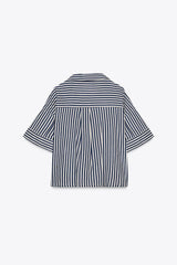 CHEMISE COURTE EN LIN