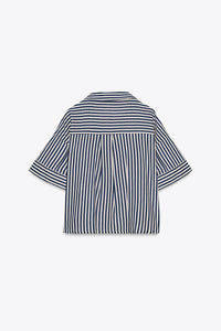 CHEMISE COURTE EN LIN