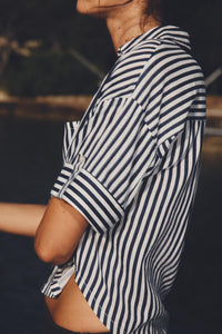 CHEMISE COURTE EN LIN