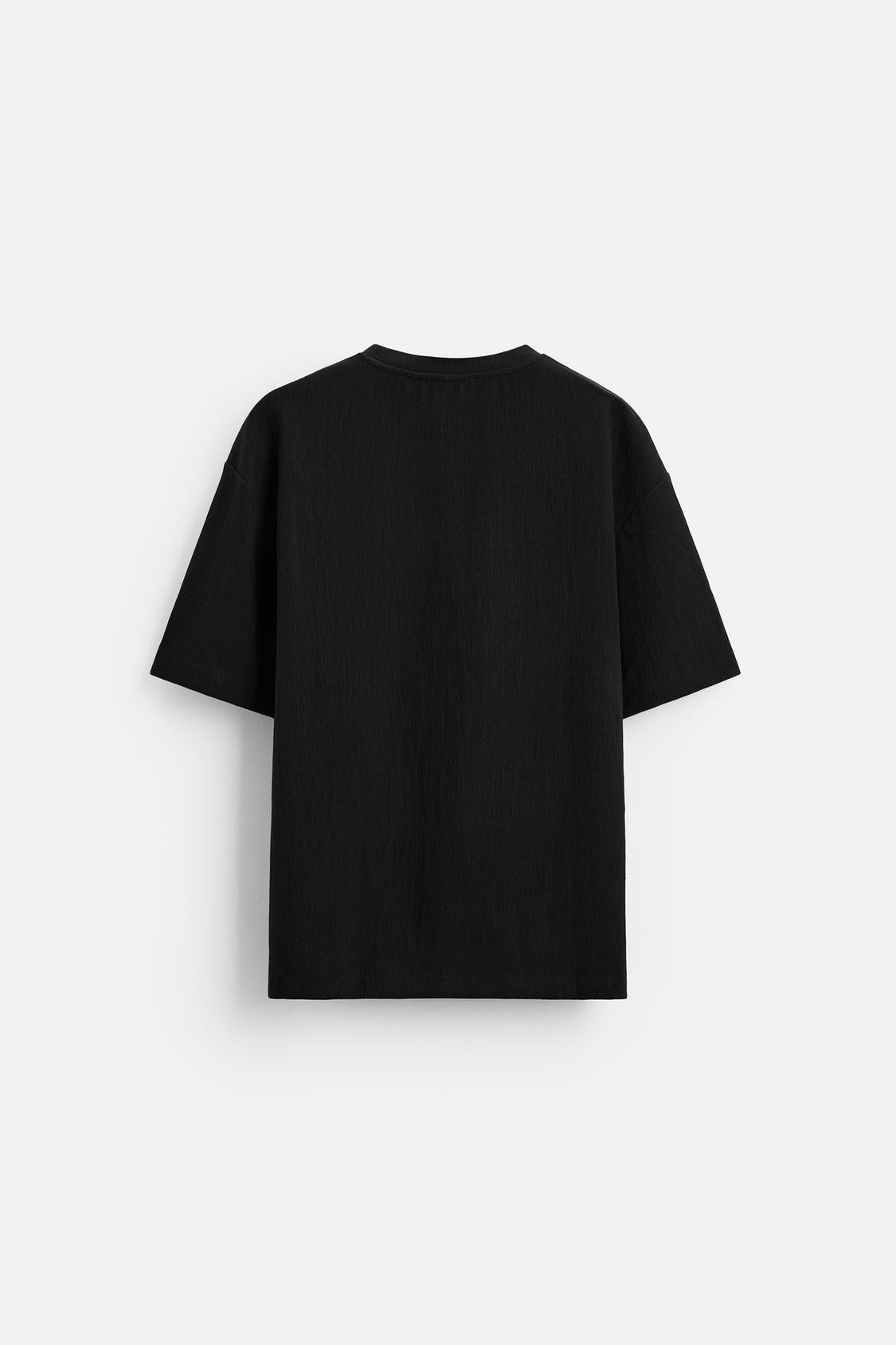 T-SHIRT RELAXED FIT STRUCTURÉ