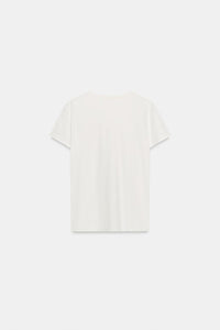 T-SHIRT INSCRIPTION MANCHES COURTES