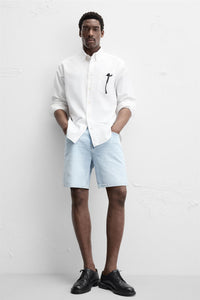 SHORT EN DENIM COUPE CLASSIQUE