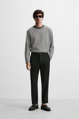 PANTALON À TEXTURE CONFORT