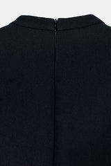 ROBE COURTE À MANCHES BOUFFANTES