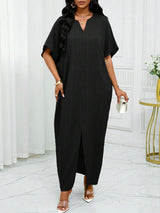 Robe caftan - Noir