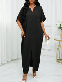 Robe caftan - Noir