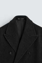 MANTEAU LAINE TEXTURE BOUCLÉ