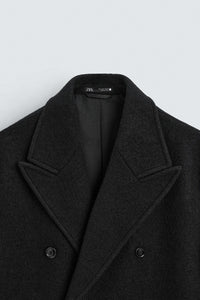 MANTEAU LAINE TEXTURE BOUCLÉ