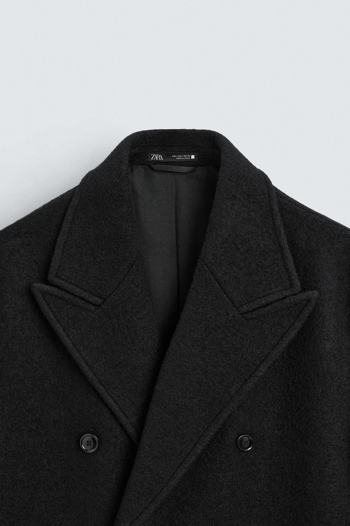 MANTEAU LAINE TEXTURE BOUCLÉ