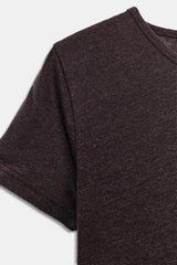 T-SHIRT MANCHES COURTES AVEC LIN