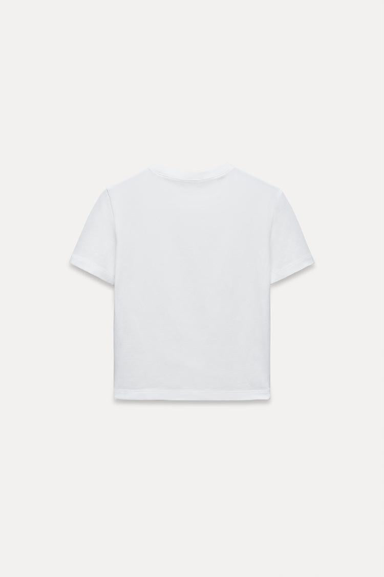 T-shirt a manches courtes - Blanc