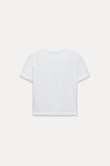 T-shirt a manches courtes - Blanc