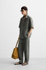 PANTALON 100% LIN