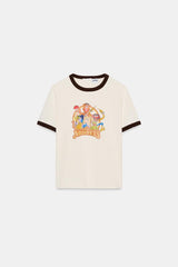 T-SHIRT THE MUPPETS DISNEY MANCHES COURTES