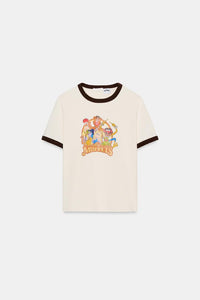 T-SHIRT THE MUPPETS DISNEY MANCHES COURTES