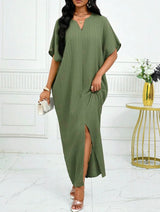 Robe caftan - Vert menthe